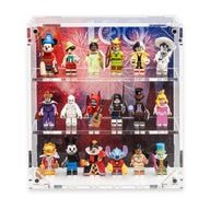 Wall Mounted Display Case for 18 Disney LEGO® Minifigures - BrickShell Cases