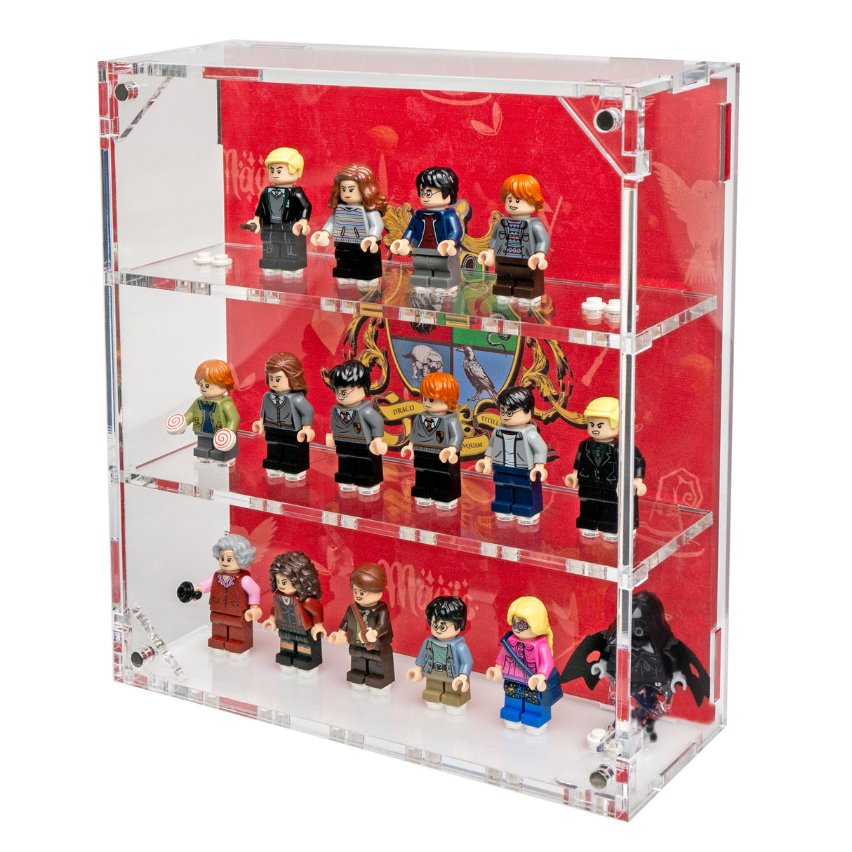 LEGO® Harry Potter Minifigure Display Case – 18-Count Wall Mount
