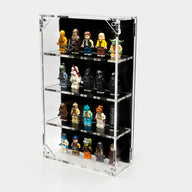 Wall Mounted Display Cases for 20 LEGO® Minifigures - BrickShell Cases