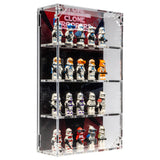 Wall Mounted Display Cases for 20 Clone Trooper LEGO® Minifigures