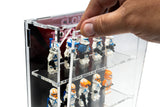 Wall Mounted Display Cases for 20 Clone Trooper LEGO® Minifigures