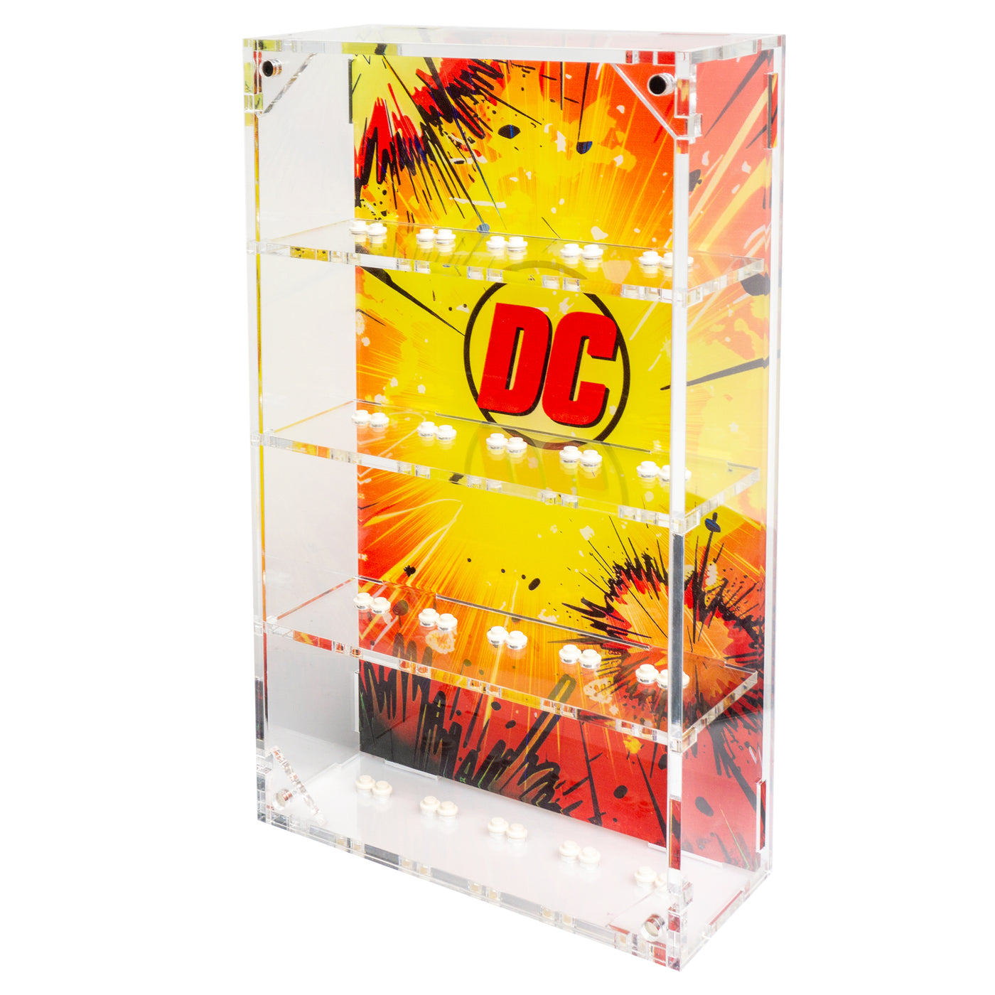 Wall Mounted Display Cases for 20 DC LEGO® Minifigures
