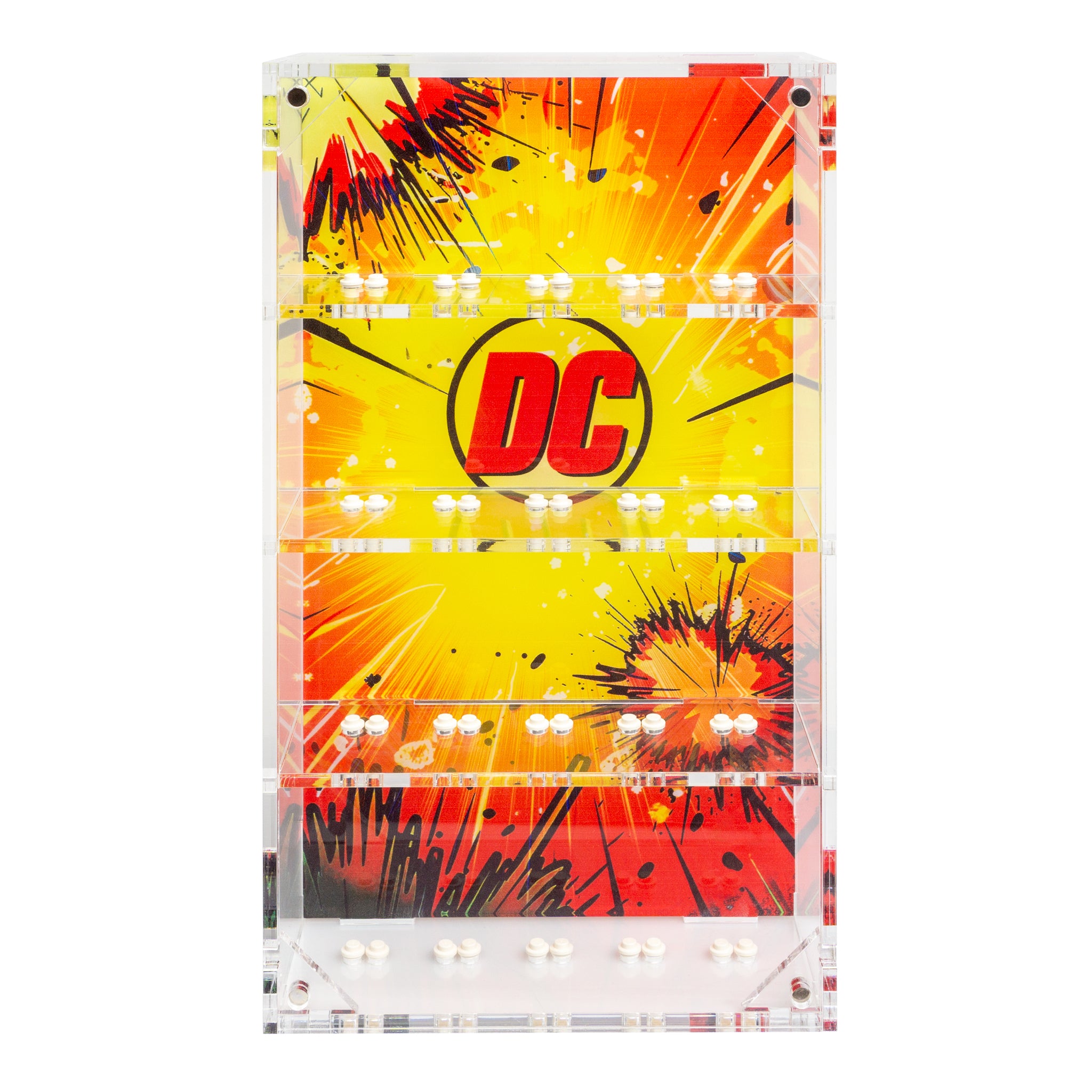 Wall Mounted Display Cases for 20 DC LEGO® Minifigures