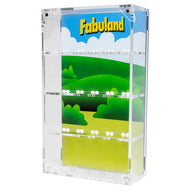 Wall Mounted Display Cases for 20 LEGO® Fabuland Minifigures