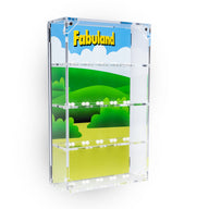 Wall Mounted Display Cases for 20 LEGO® Fabuland Minifigures