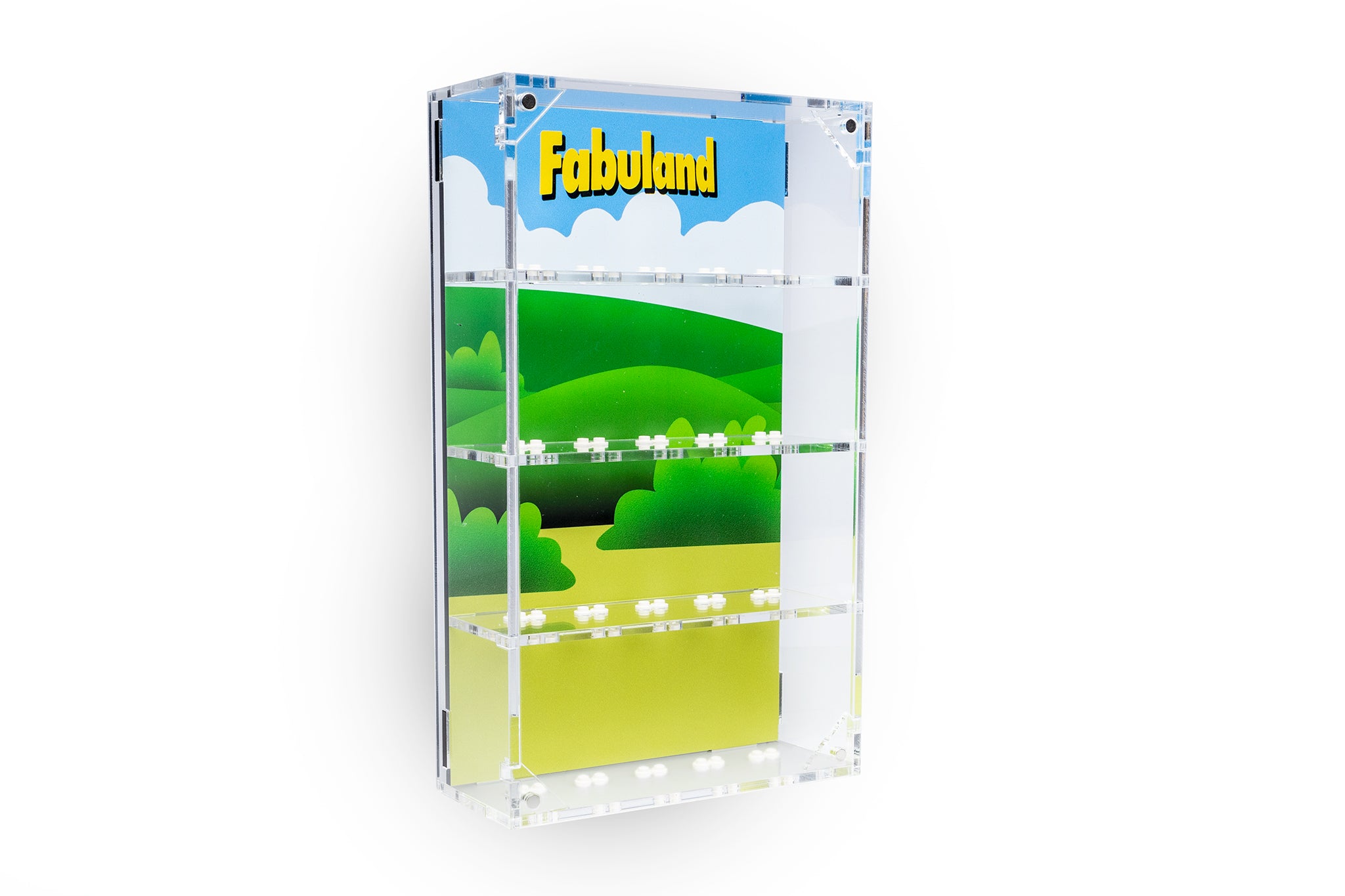 Wall Mounted Display Cases for 20 LEGO® Fabuland Minifigures