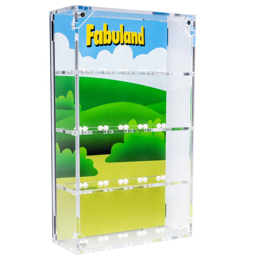 Wall Mounted Display Cases for 20 LEGO® Fabuland Minifigures