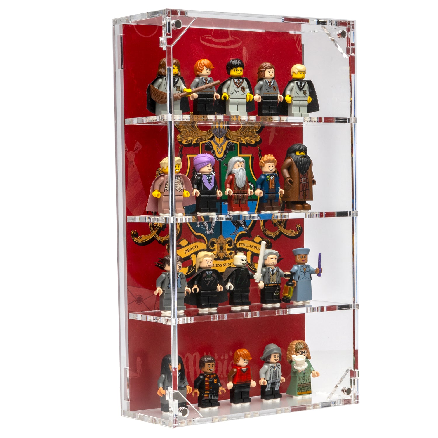 Wall Mounted Display Case for 20 LEGO® Harry Potter Minifigures