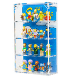 Wall Mounted Display Case for 20 LEGO® The Simpsons Minifigures