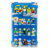 Wall Mounted Display Case for 20 LEGO® The Simpsons Minifigures