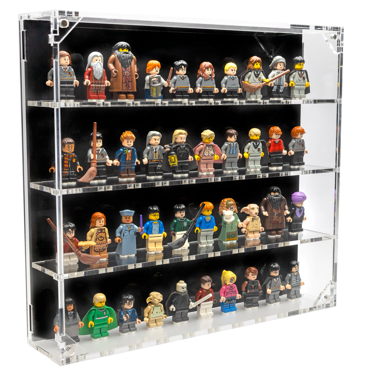 Wall Mounted Display Cases for 40 LEGO® Minifigures