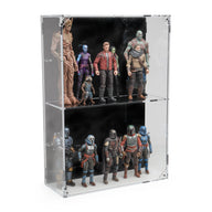 XL Wall Mounted Display Case for 6 inch Action Figures - 10 count