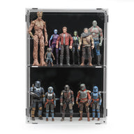 XL Wall Mounted Display Case for 6 inch Action Figures - 10 count