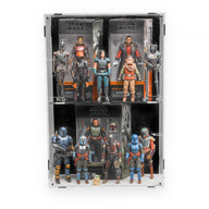 XL Wall Mounted Display Case for 6 inch Action Figures - 10 count