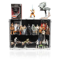 XL Wall Mounted Display Case for 6 inch Action Figures - 18 count