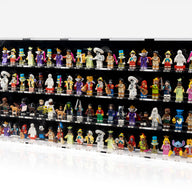 Wall Mounted Display Cases for 80 LEGO® Minifigures