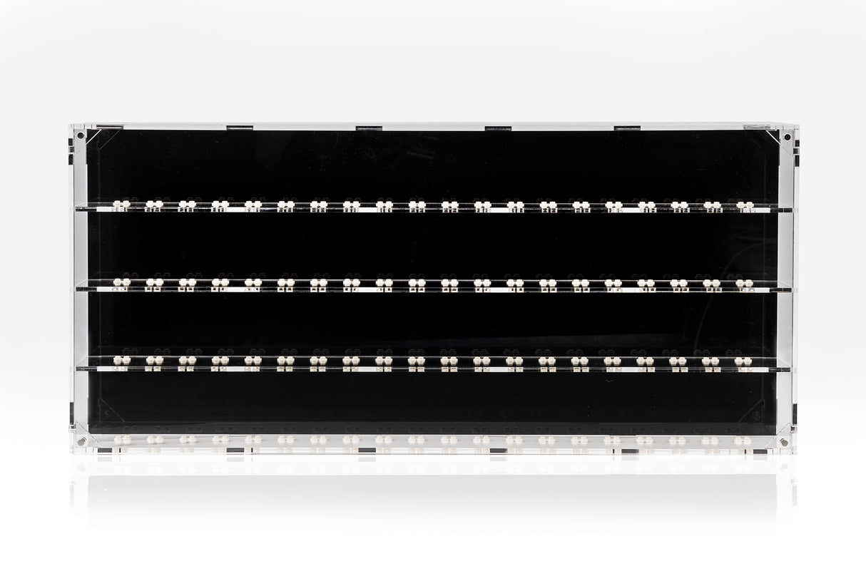 Wall Mounted Display Cases for 80 LEGO® Minifigures - BrickShell Cases