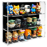LEGO® BrickHeadz 18-Count Wall-Mounted Display Case