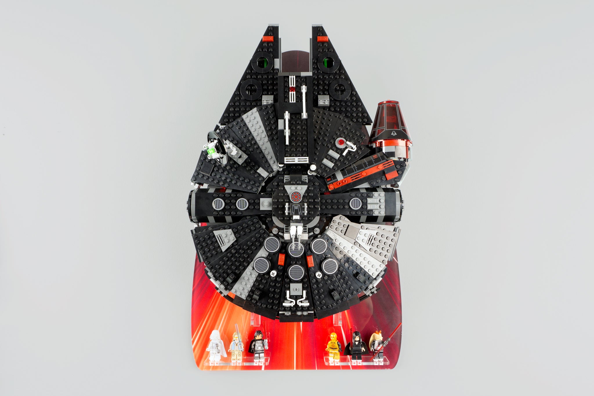 LEGO® Star Wars Dark Falcon Wall Mount (75389) | BrickShell Cases