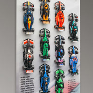 Wall Hanging F1 Constructors Leader Board - BrickShell Cases