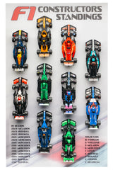 Wall Hanging F1 Constructors Leader Board - BrickShell Cases