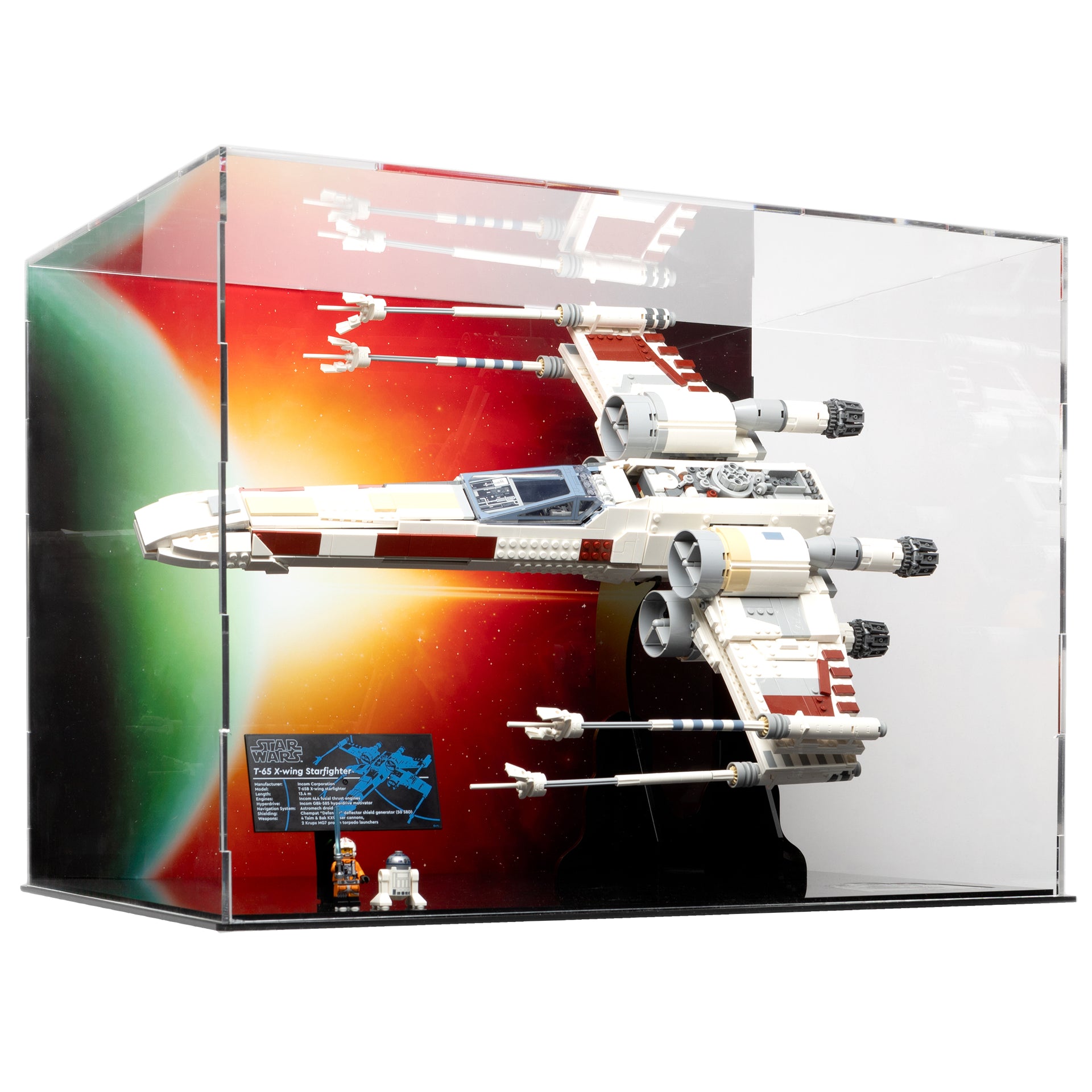 Star Wars™ X-Wing Starfighter Display Case (75355)