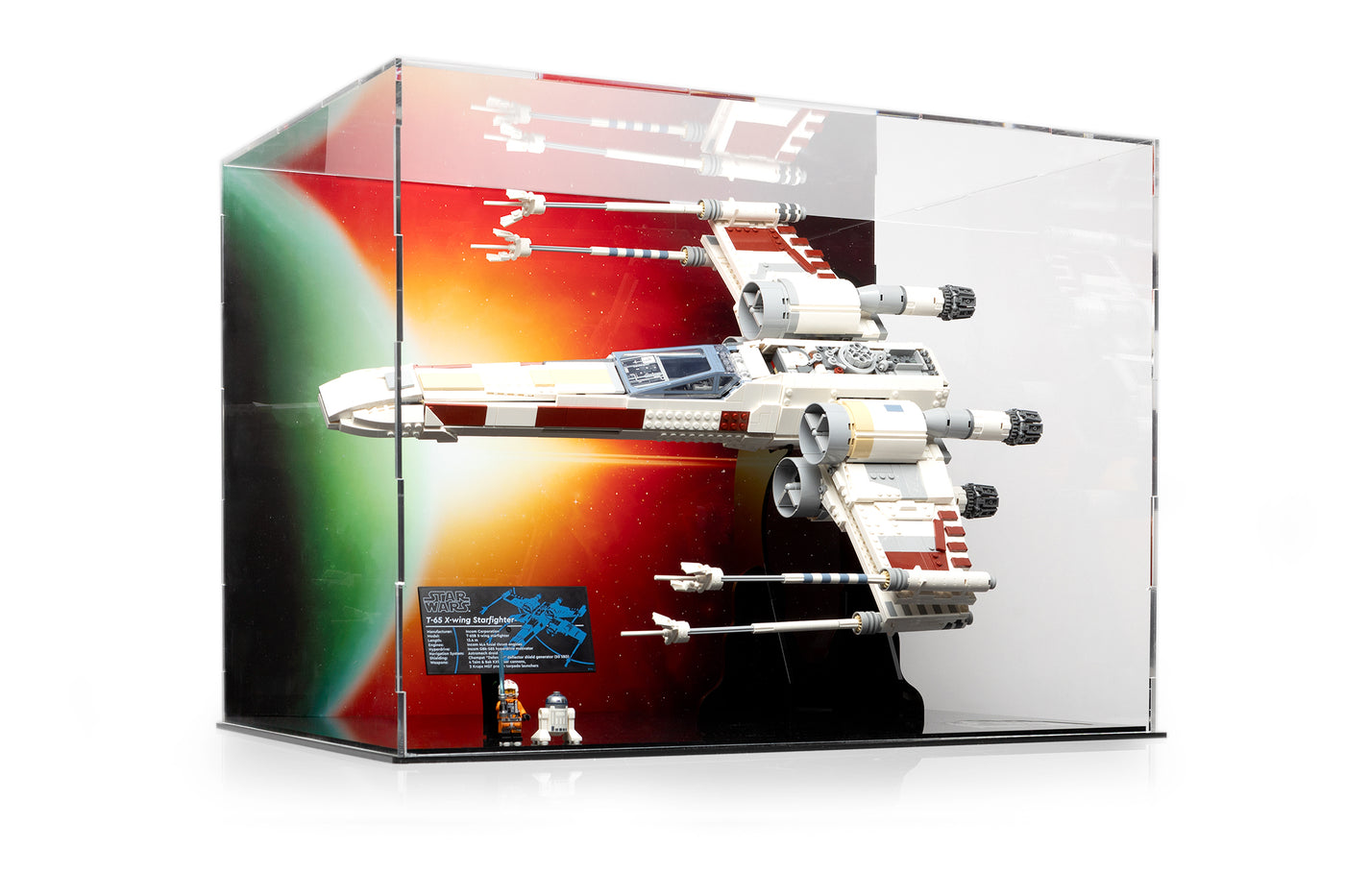 Star Wars™ X-Wing Starfighter Display Case (75355) - BrickShell Cases