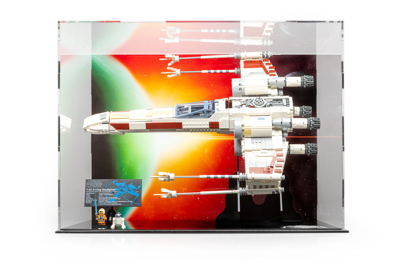 Star Wars™ X-Wing Starfighter Display Case (75355) - BrickShell Cases