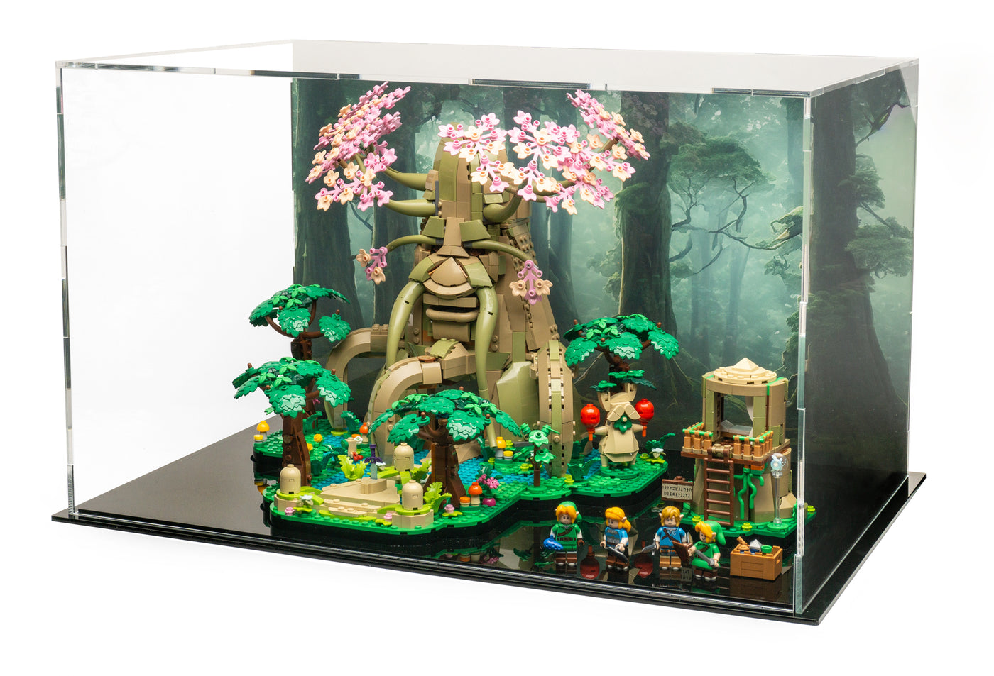 LEGO® The Legend of Zelda Great Deku Tree (77092) Display Case - BrickShell Cases