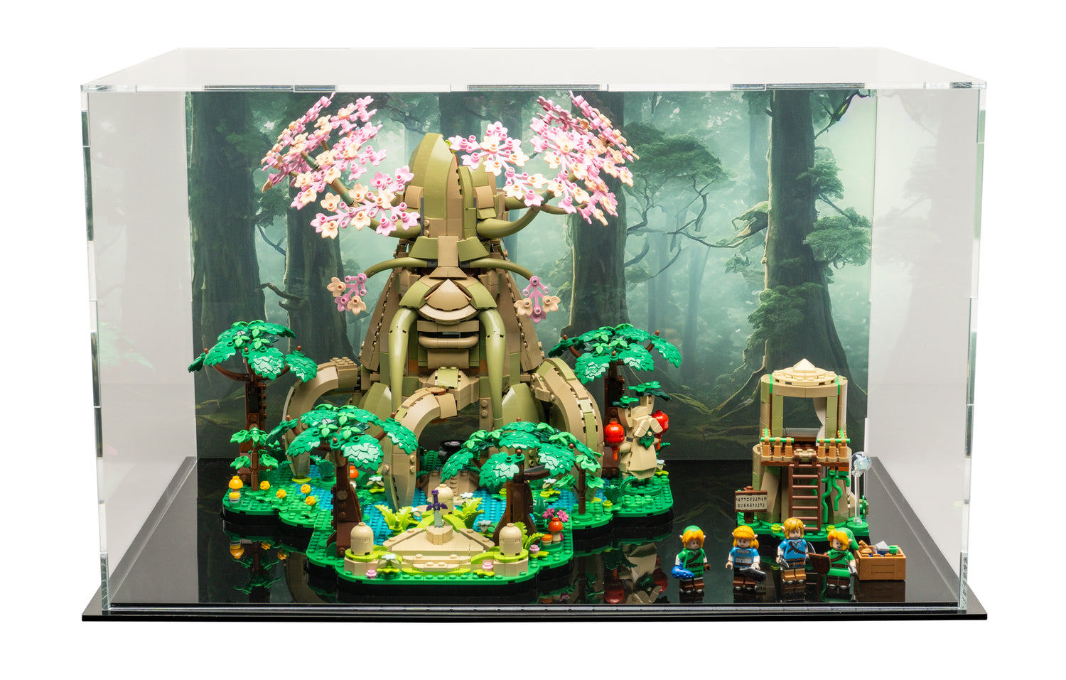 LEGO® The Legend of Zelda Great Deku Tree (77092) Display Case