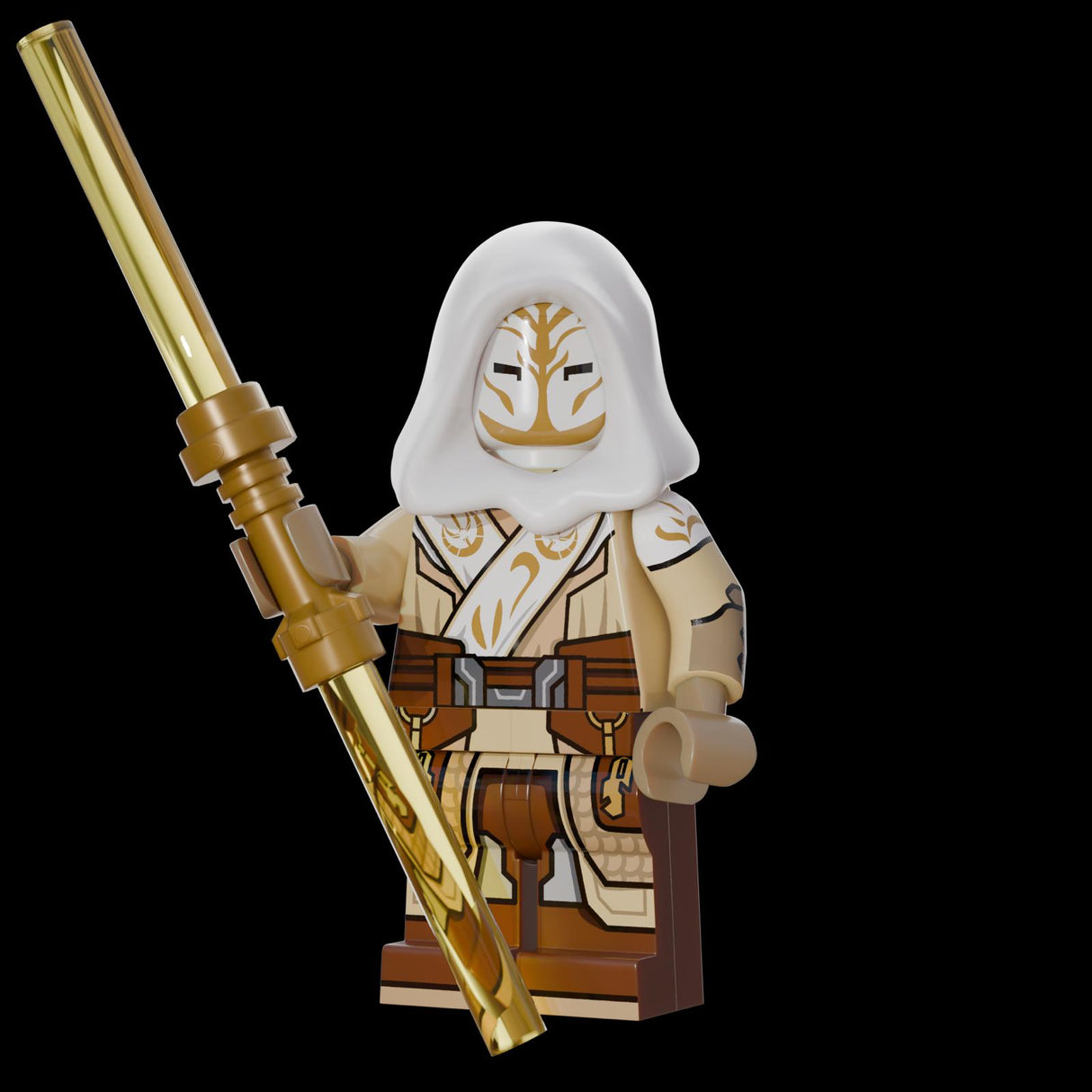 Temple Guard Custom Minifigure
